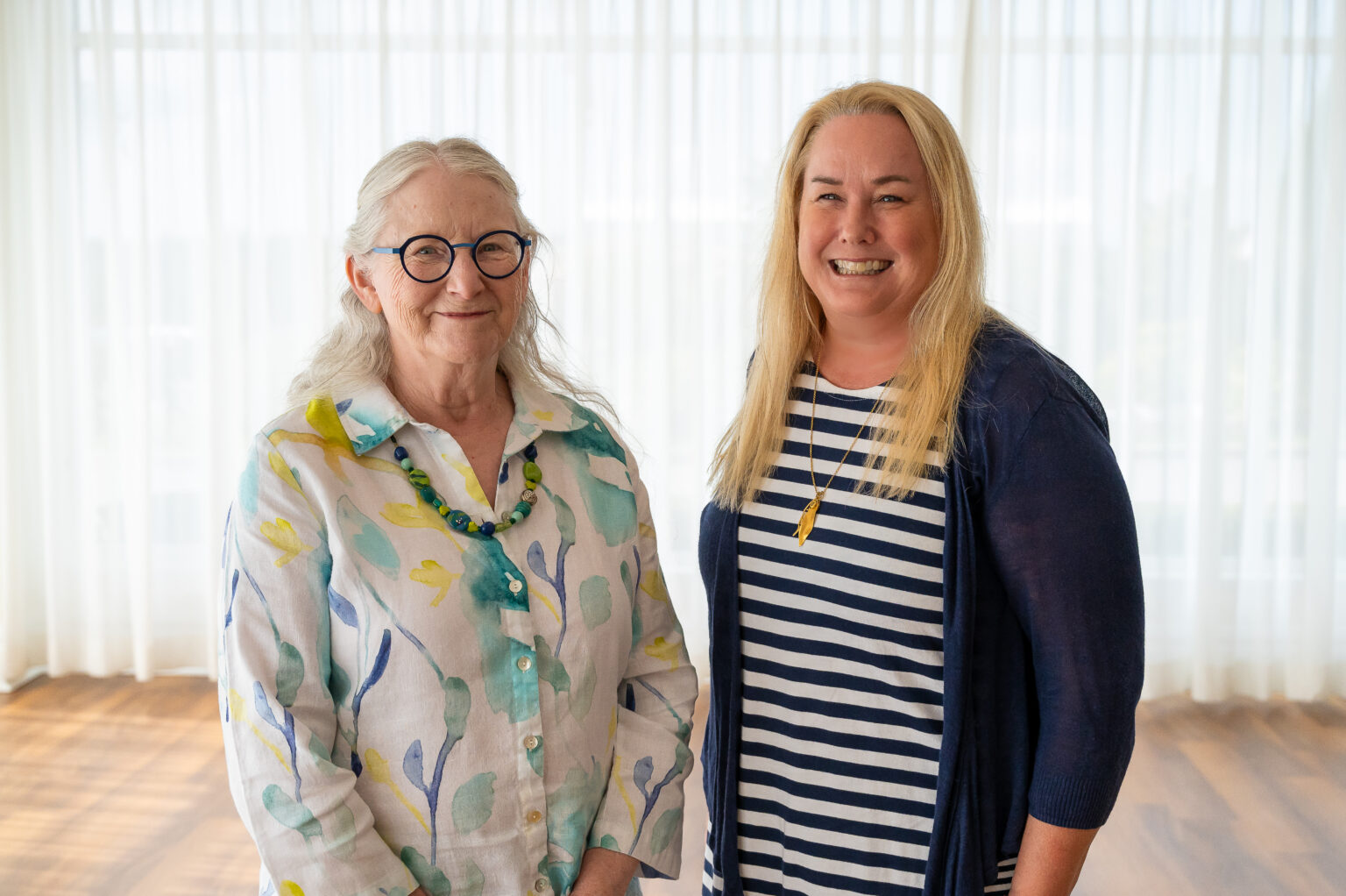Volunteer of the Year_Virginia Schweizer with Carrie Miranda